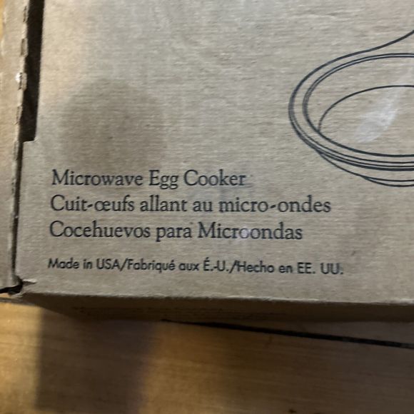 Pampered Chef Stoneware #5132 Microwave Double Egg Cooker, Made in the USA - Picture 13 of 13